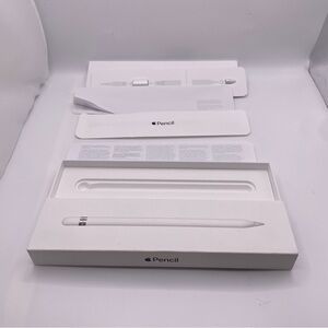 BOX ONLY APPLE PENCIL MKOC2AM/A WITH ACCESSORIES NO PENCIL NO PEN
